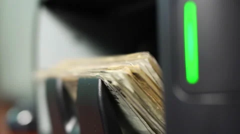 Money Counter 3 Stock Footage 40749617