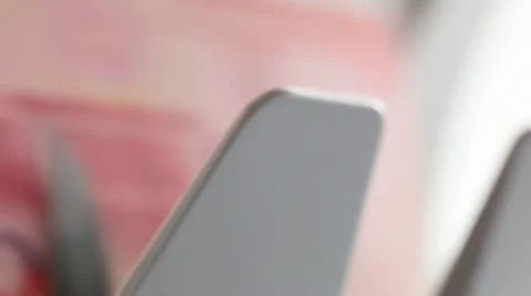 Money counter processing Видео 10843734