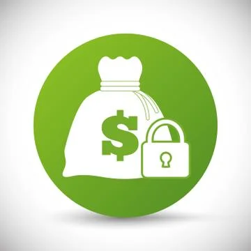 Money design. value icon. Flat illustration , vector Stock Illustration