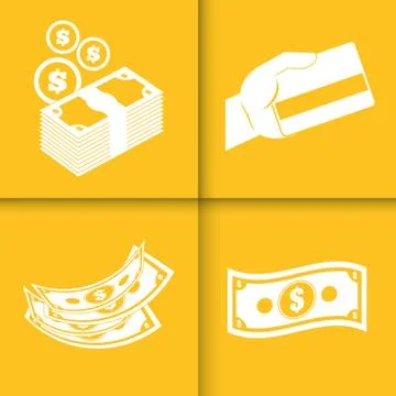 Money design. value icon. Flat illustration , vector Stock Illustration