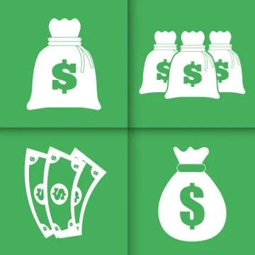 Money design. value icon. Flat illustration , vector Stock Illustration