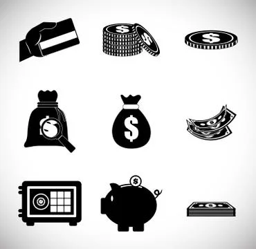 Money design. value icon. Flat illustration , vector Stock Illustration