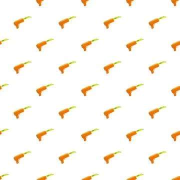 Money dispenser toy pattern with banknote stream Stock Illustration
