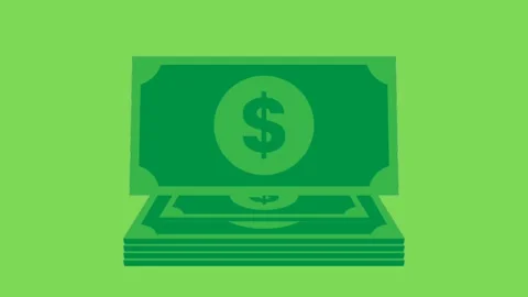 Money dollar Stock Footage 283462739