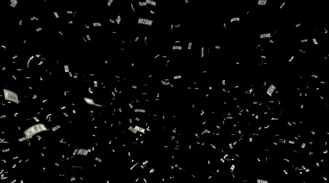 Money Dollar S am with alpha Stock Footage