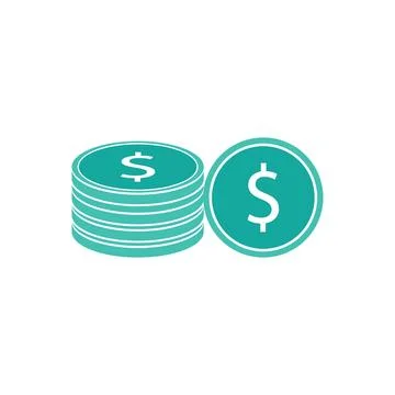 Money dollar vector logo 스톡 일러스트