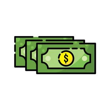Money dollar vector logo Stock-Illustration