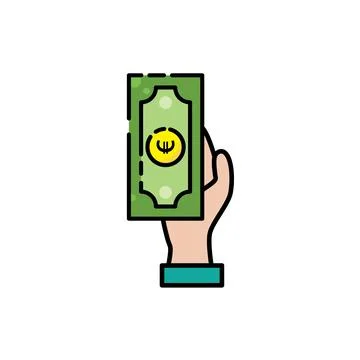 Money dollar vector logo Stock-Illustration