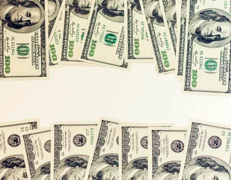 Money dollars background Stock Photos