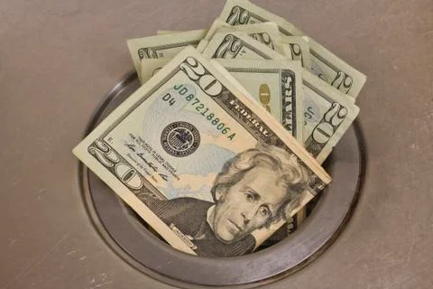Money down the drain Stockfoto's