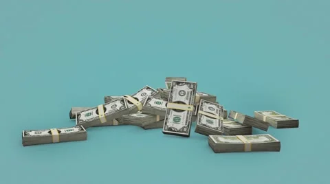 Money Drop n1 Stock Footage 46804582