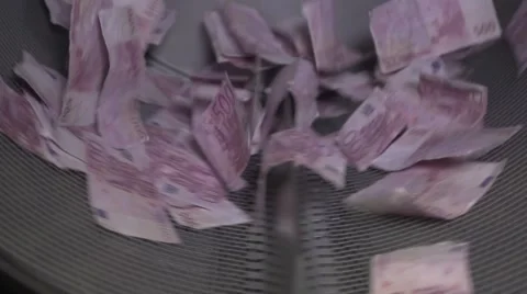 Money in dryer Video stock 56552960