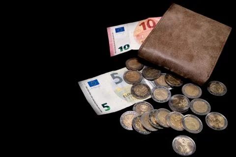 Money euro Foto stock