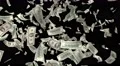 Money Falling Dollars Financial Win US USA American Currency Tax Make It Rain 4k 4k or 4k+ Resolution