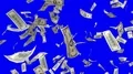 Money Falling Dollars Financial Win US USA American Currency Tax Make It Rain 4k 4k or 4k+ Resolution