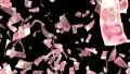 Money Falling Yuan Financial Win China Chinese Currency Tax Make It Rain 4k 4k or 4k+ Resolution