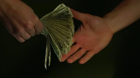 Money Fight Video stock 15122042
