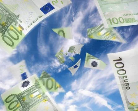 Money flow Stock Photos
