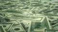 Money fly through. LOOP. HD Footage