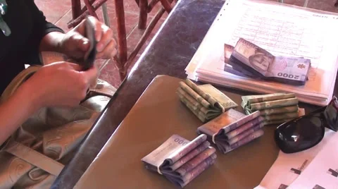 Money Stock Footage 34256898