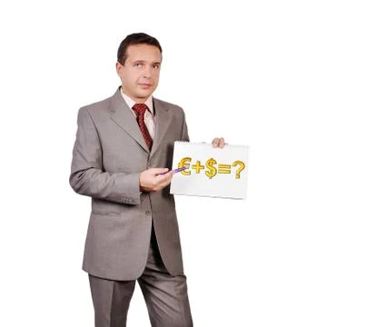 Money formula Foto stock