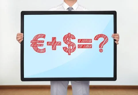 Money formula Stock Photos