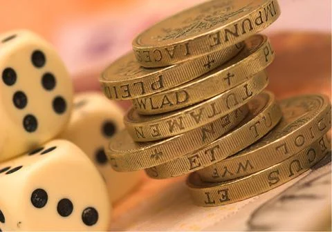 Money Gamble! Stock Photos