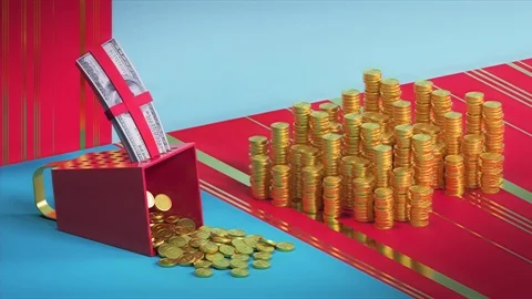 Money grater Stock Footage 123835607