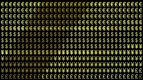 Money grid Stock Footage 28772207