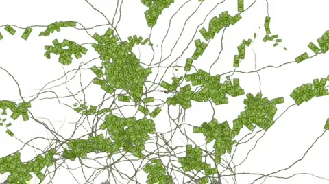 Money grows 3 Stock Footage 539295