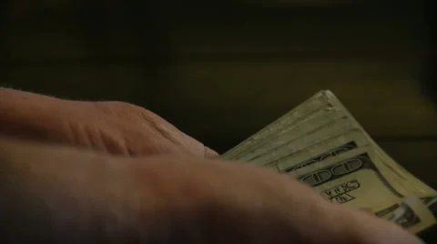Money In Hand HD Vídeo Stock 1091733