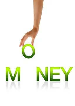 Money - hand Stock Illustration