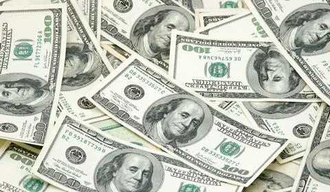 Money in hands Stock Photos