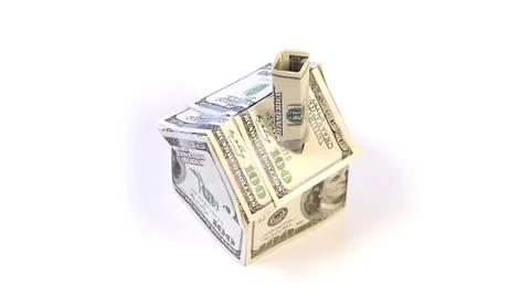 Money House Stock Footage 22760153