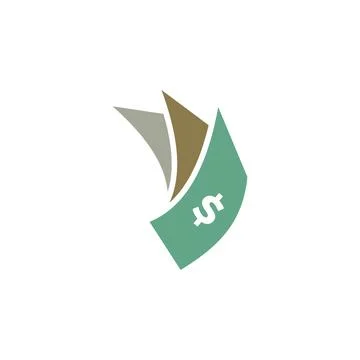Money Icon Flat Vector Illustration for Finance, Investment, Business and D.. Stock Illustration