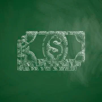 Money icon Stock Illustration