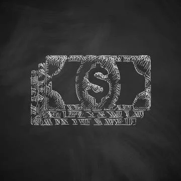 Money icon Stock Illustration