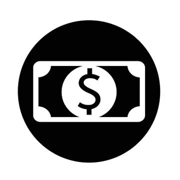 Money icon Stock Illustration