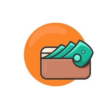 Money icon Stock Illustration