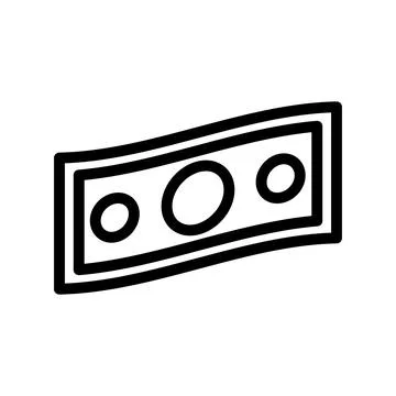 Money icon Stock Illustration
