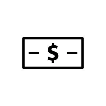 Money icon vector design templates Stock Illustration