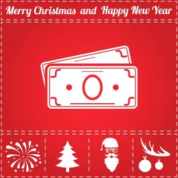 Money Icon Vector Stock Illustration