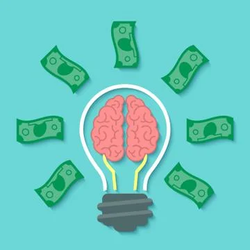 Money idea concept Stock Illustration