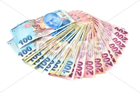 Money isolated Stock Photos