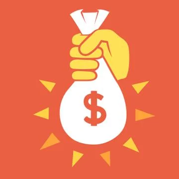 Money jackpot Stock Illustration
