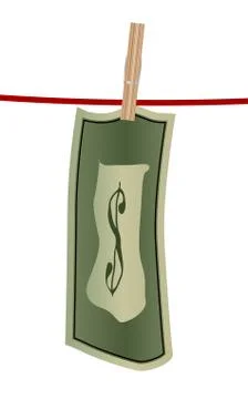 Money Laundering Stock Illustration
