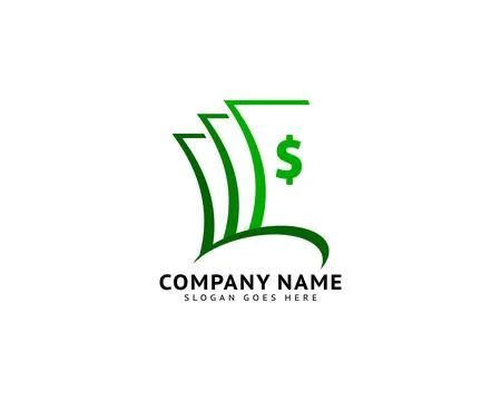 Money Logo Design Vector Template Stock Illustration
