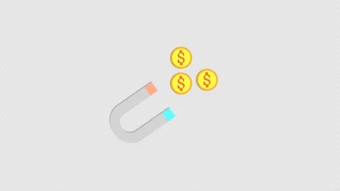 Money Magnet Stock Footage 287150444
