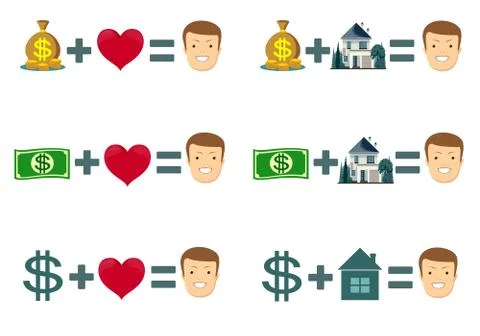 Money making formula. Stock Illustration