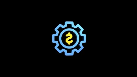 Money management 3D rendering rotating gear mechanism wheel for teamwork su.. 動画素材 313463602